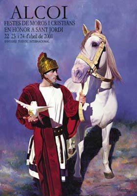 Fiestas de Moros y Cristianos en honor de San Jorge  